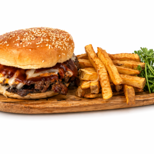 BBQ Smoke Stack Burger